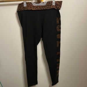 VS leopard print leggings